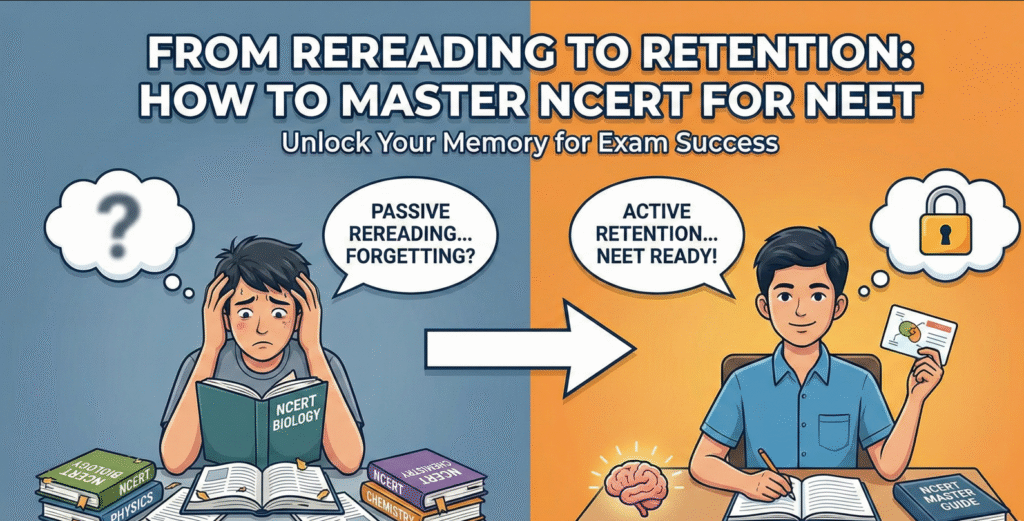 How to lock NCERT in memory for NEET aspirants